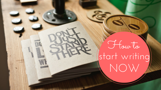 How to start writing your novel